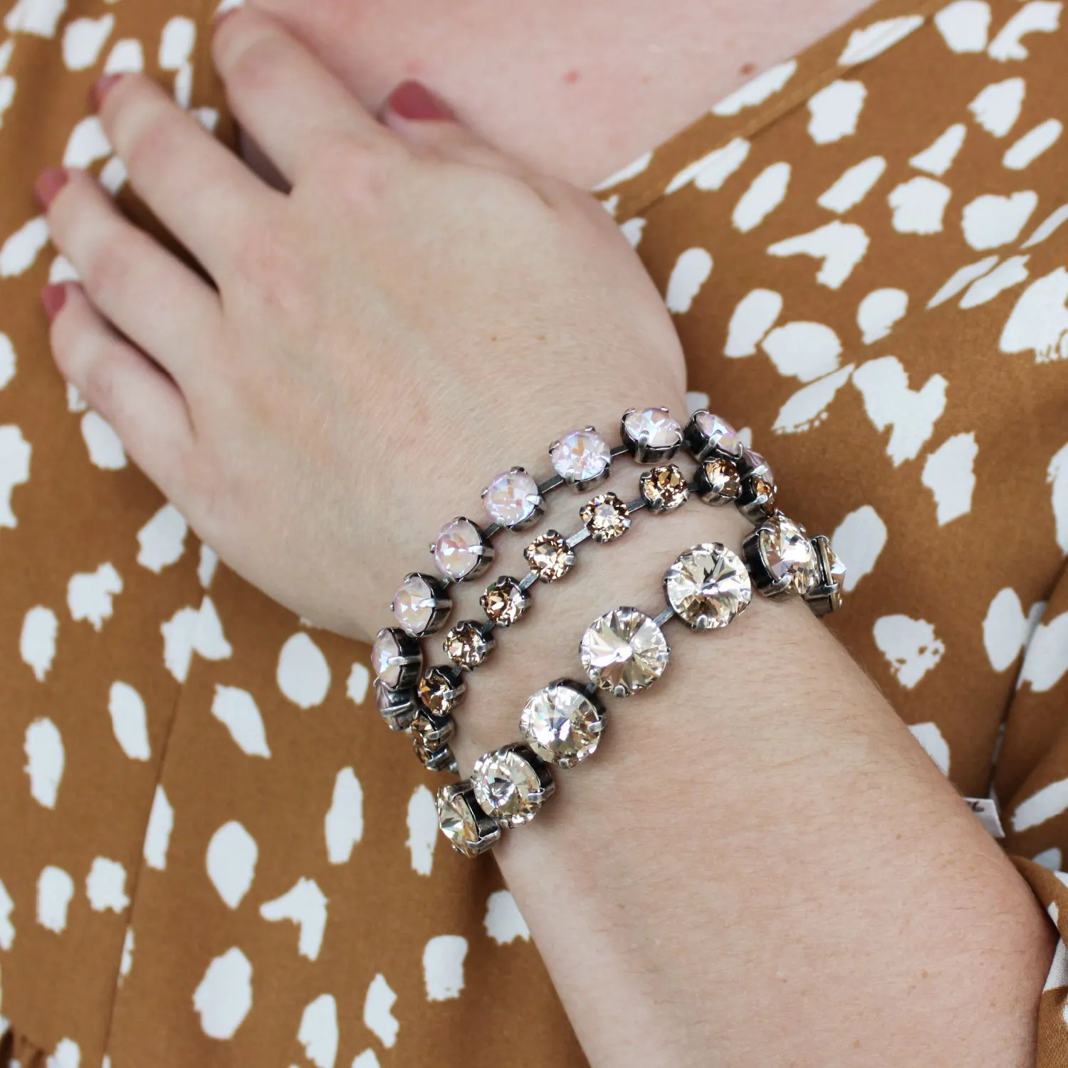 Light Silk Gemma Lee Bracelets