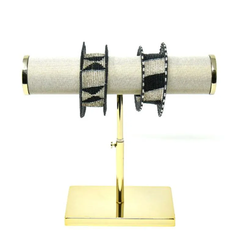 Maasai Square Beaded Bangle 07 - Black & Silver